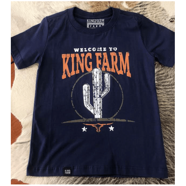 Camiseta Infantil King Farm