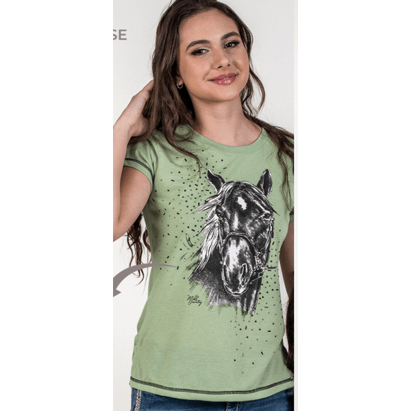 T-shirt BlackHorse Miss Country