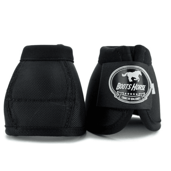 Cloche Boots Horse Preto