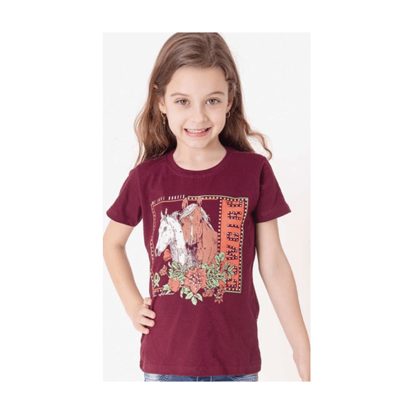 T-shirt Infantil Cowgirl 