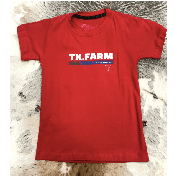 Camiseta Infantil Texas Farm 01