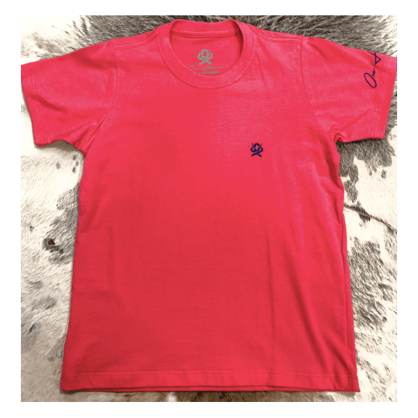 Camiseta Infantil OX Rosa
