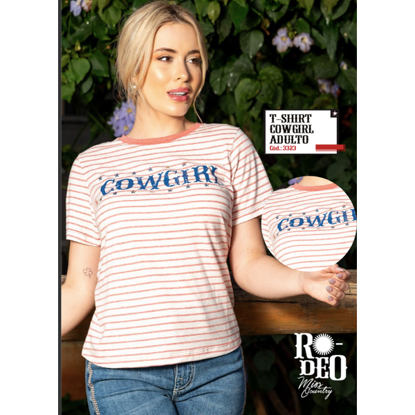 T-shirt Cowgirl - Miss Country
