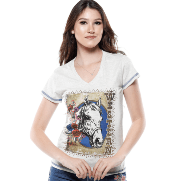 T-shirt Horses Paradise Miss Country 