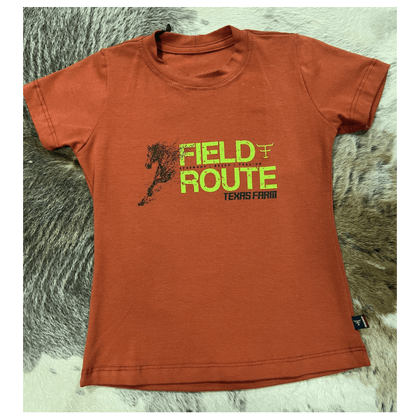 T-shirt Infantil Texas Farm