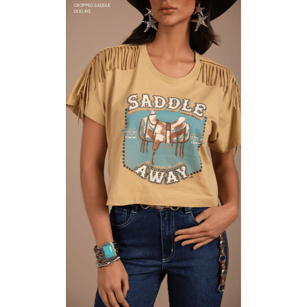 Cropped Saddle - Moon Horse
