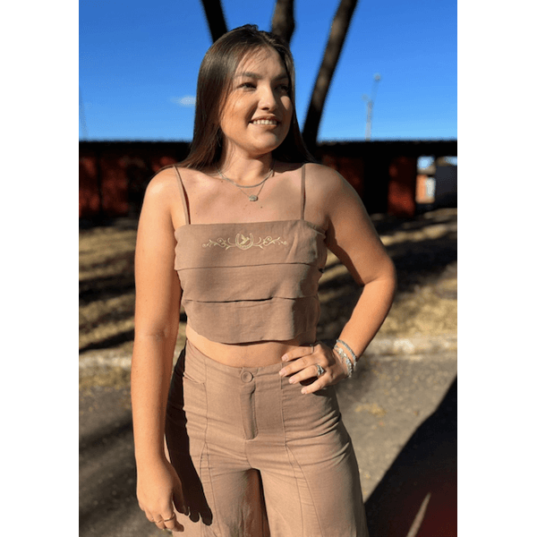 Cropped Linho