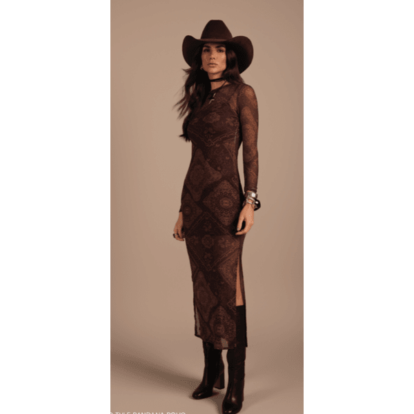 Vestido Tule Bandana - Moon Horse