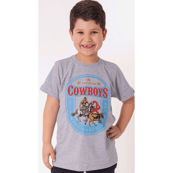 Camiseta Infantil OX Laço