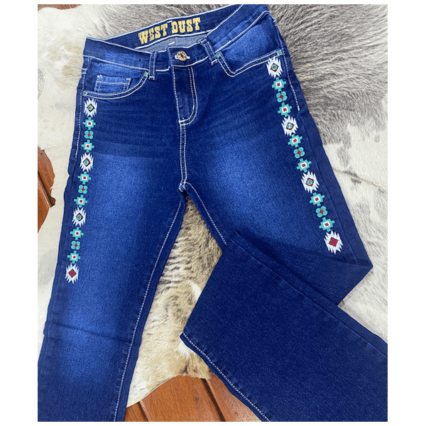 Calça Infantil West Dust Jade