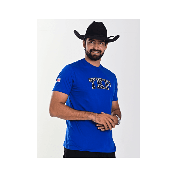 Camiseta Masc Thankfield - Azul Royal