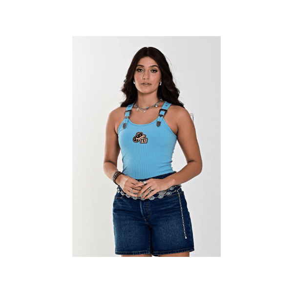 Regata Fivela Thankfield - Azul Claro