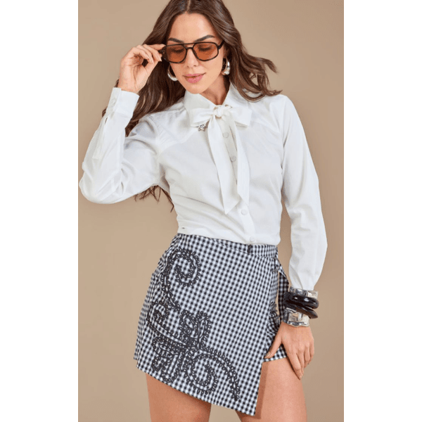 Short Saia Vichy Chris - Moon Horse