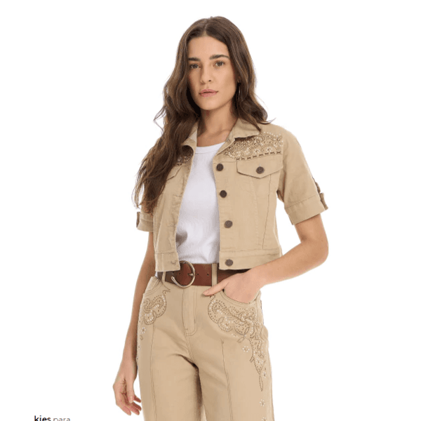 Jaqueta Cropped Tulum - Selff