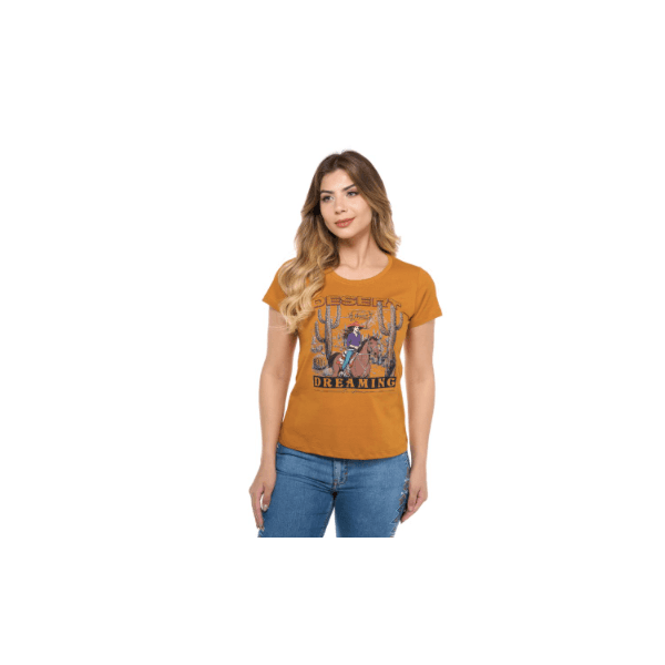 T-shirt Ox Horns - Mostarda