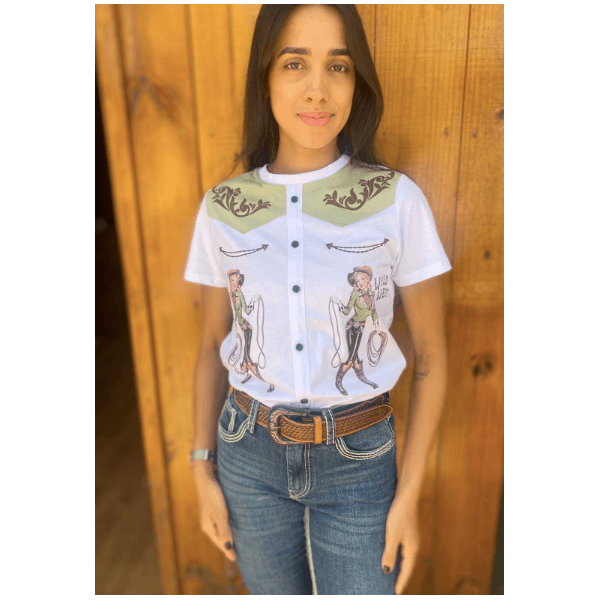 T-shirt Cowgirl - Selff