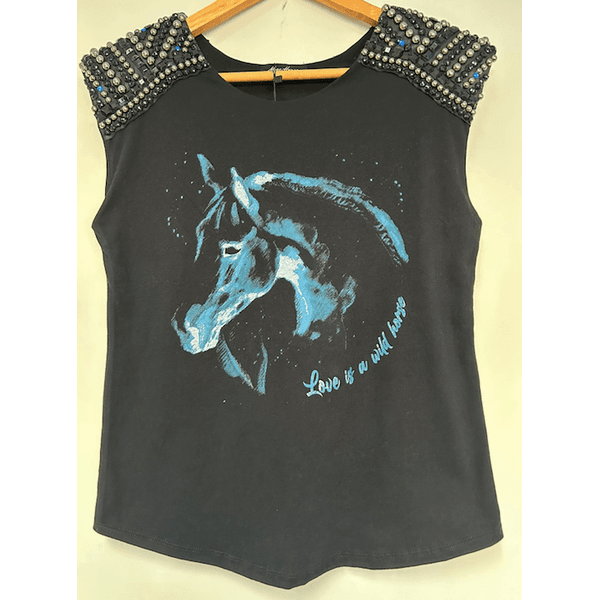 T-shirt Wild Moon Horse