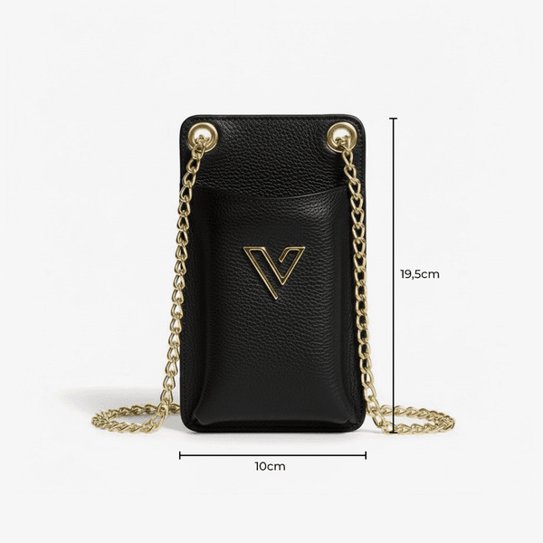 Porta celular em couro legítimo Vittal Kátia com 10% off