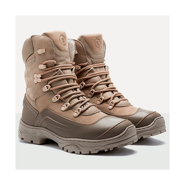 Bota Coturno Militar VNT Tática Areia