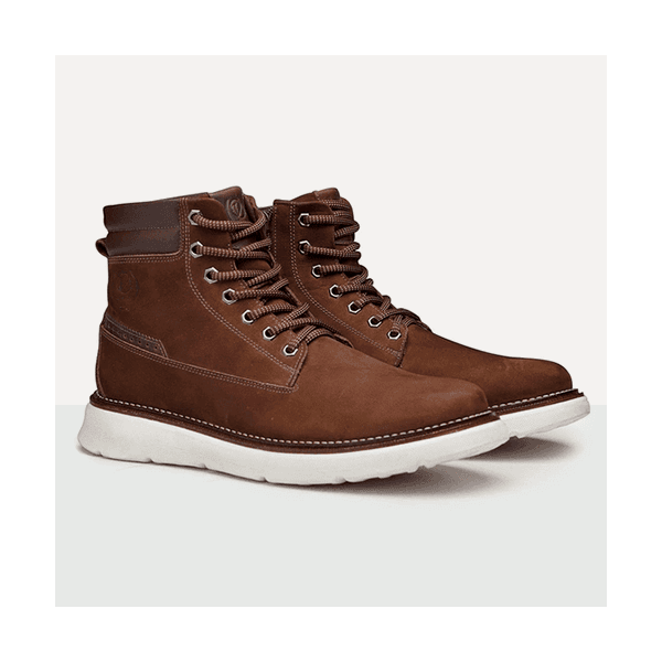 Bota Masculina Sneaker Boot VNT Couro Castor