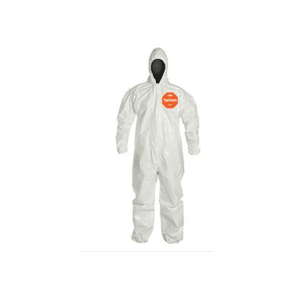 MACACÃO QUÍMICO DUPONT TYCHEM 4000 BRANCO D14651193 CA 34802 TAM XG