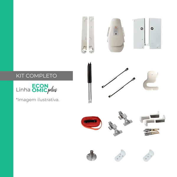 Kit Ferragens Casal Horizontal Linha Economic - SH