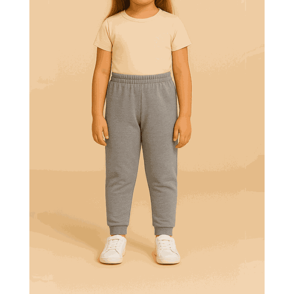 Calça moletom infantil Soletex feminina mescla 1 ao 3 