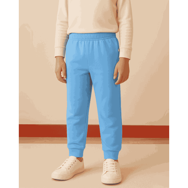 Calça de moletom Soletex infantil unissex Azul Claro 1 ao 3 