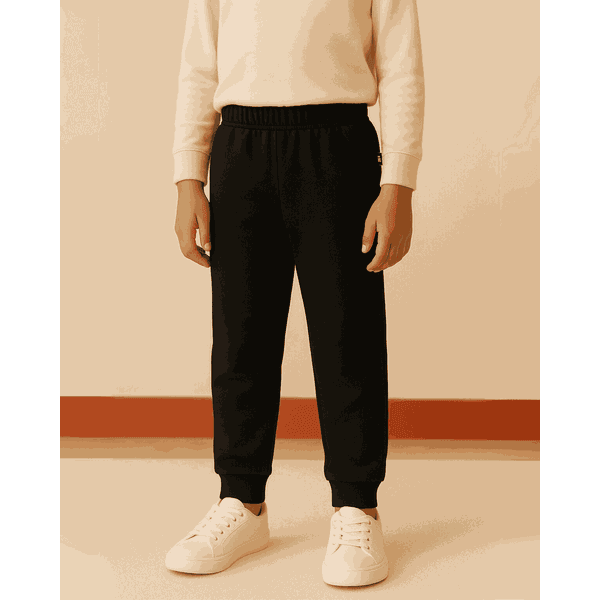 Calça de moletom Soletex infantil unissex Preto 1 ao 3 