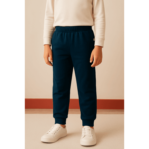 Calça de moletom Soletex infantil unissex Azul Marinho 1 ao 3