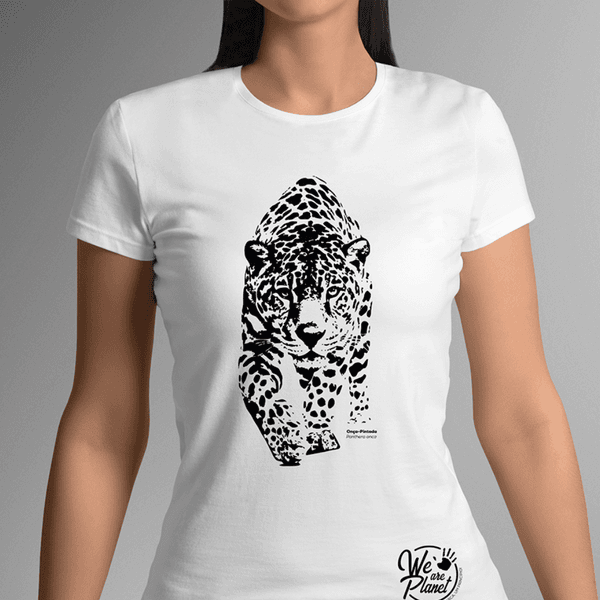 Camiseta Feminina - Coleção Onça Pintada
