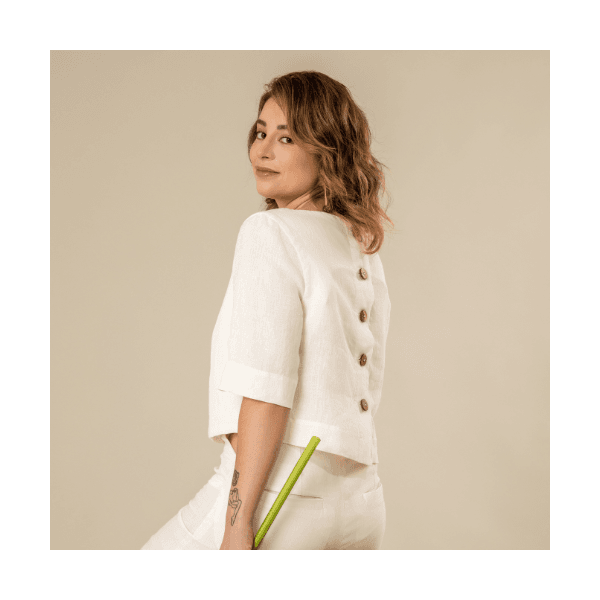 Blusa Buriti - Coleção Arara Azul