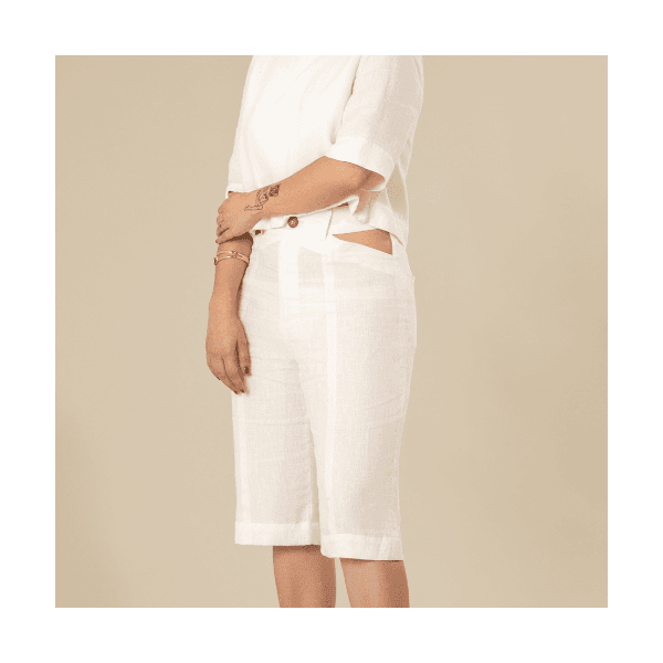 Bermuda Babaçú - Coleção Arara Azul