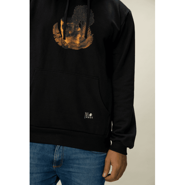 Moletom Macaco Prego - Preto 