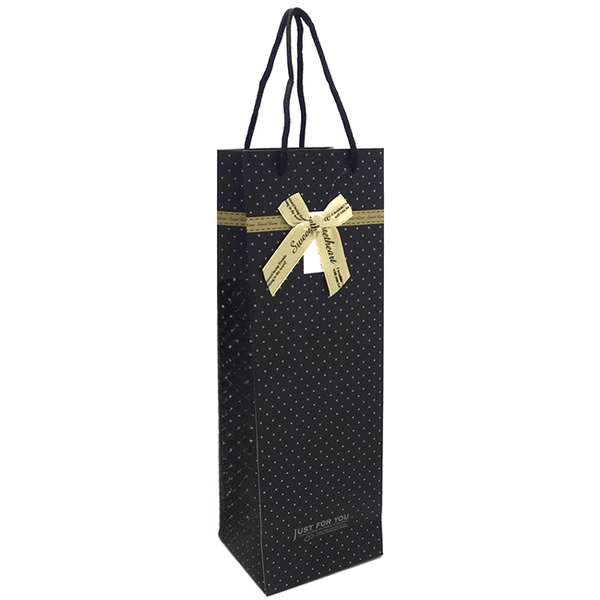 Sacola de Presente para Garrafa de Vinho - Papel Resistente
