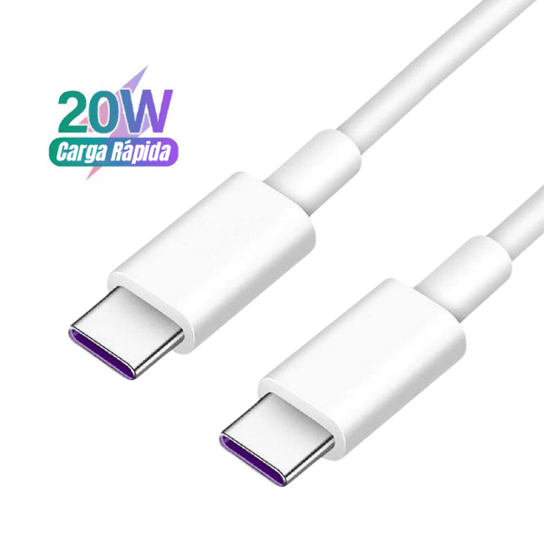 Cabo Tipo C Type USB-C Carregamento Rápido 20W