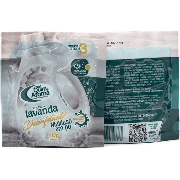 Desinfetante em Pó Multiuso Lavanda 