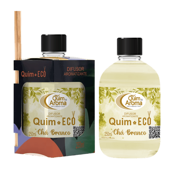Difusor de Ambiente Quim Eco Chá Branco 