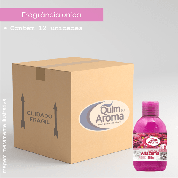 Caixa Fechada Essência 100ml - Alfazema