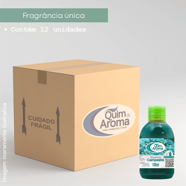 Caixa Fechada Essência 100ml - Campestre