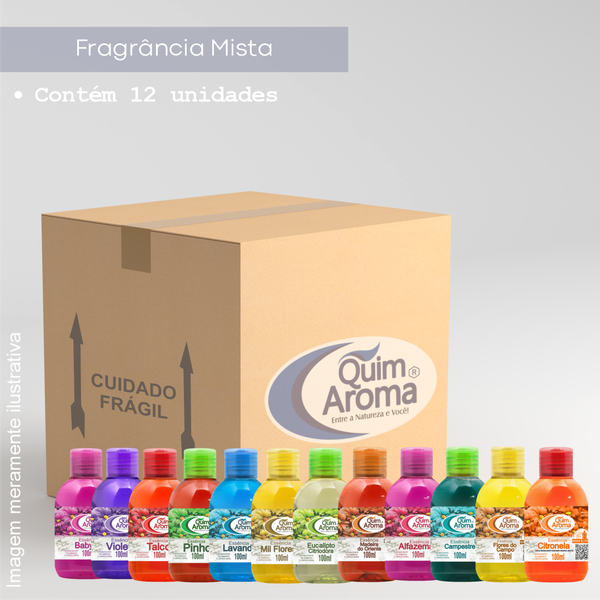 Caixa Fechada Essência 100ml - Misto