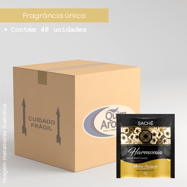 Caixa Fechada Sachê Perfumado - Harmonia