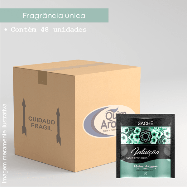 Caixa Fechada Sachê Perfumado - Intuição