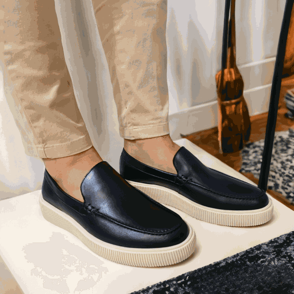 Sapato Masculino Loafer Konna Preto