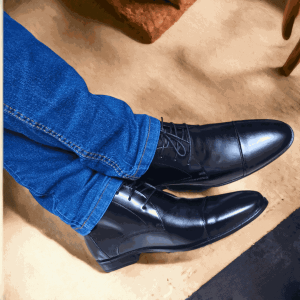 Bota Coturno Social Naturalle Preto