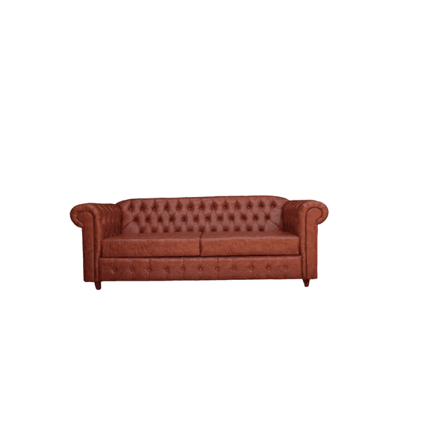 Sofá Chesterfield Marques 2 Lugares 2,30 cm Yasbelly Decor 