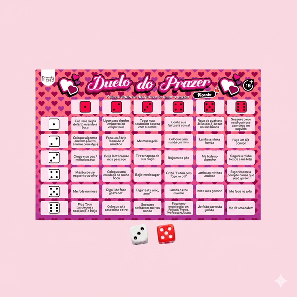 JOGO DUELO DO PRAZER PICANTE