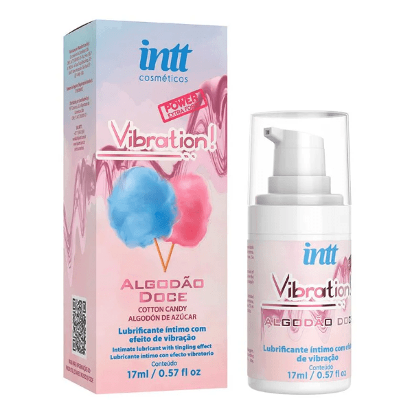 GEL VIBRATION ALGODÃO DOCE INTT