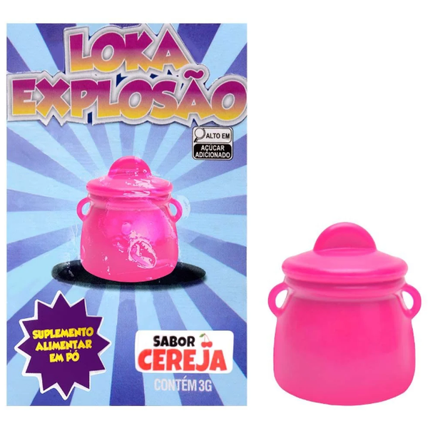 LOKA EXPLOSÃO PÓ ENERGÉTICO SABOR CEREJA