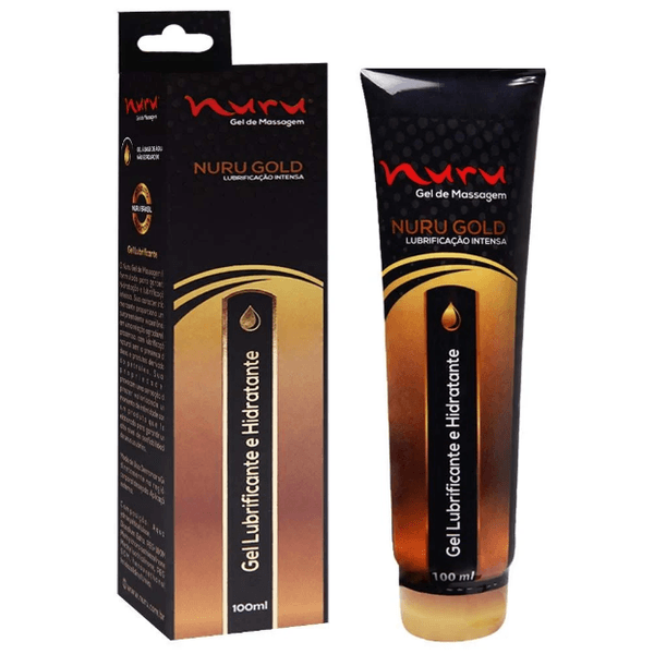 NURU GOLD LUBRIFICANTE E HIDRATANTE NEUTRO 100ML